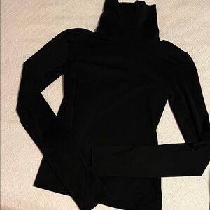 ALO Black Turtleneck Sweater